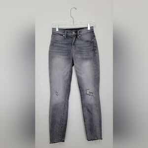Lucky Brand Bridgette High Rise Skinny Gray Denim Jeans